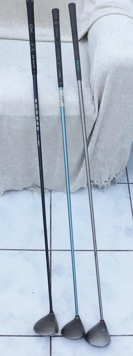 3 Callaway Big Bertha golf clubs - Image 2