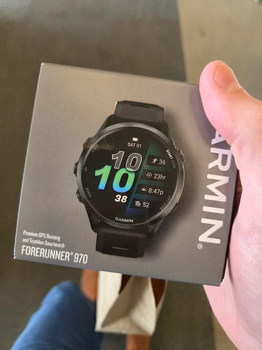 Garmin Forerunner 970 - Boxed with Receipt - Image 1