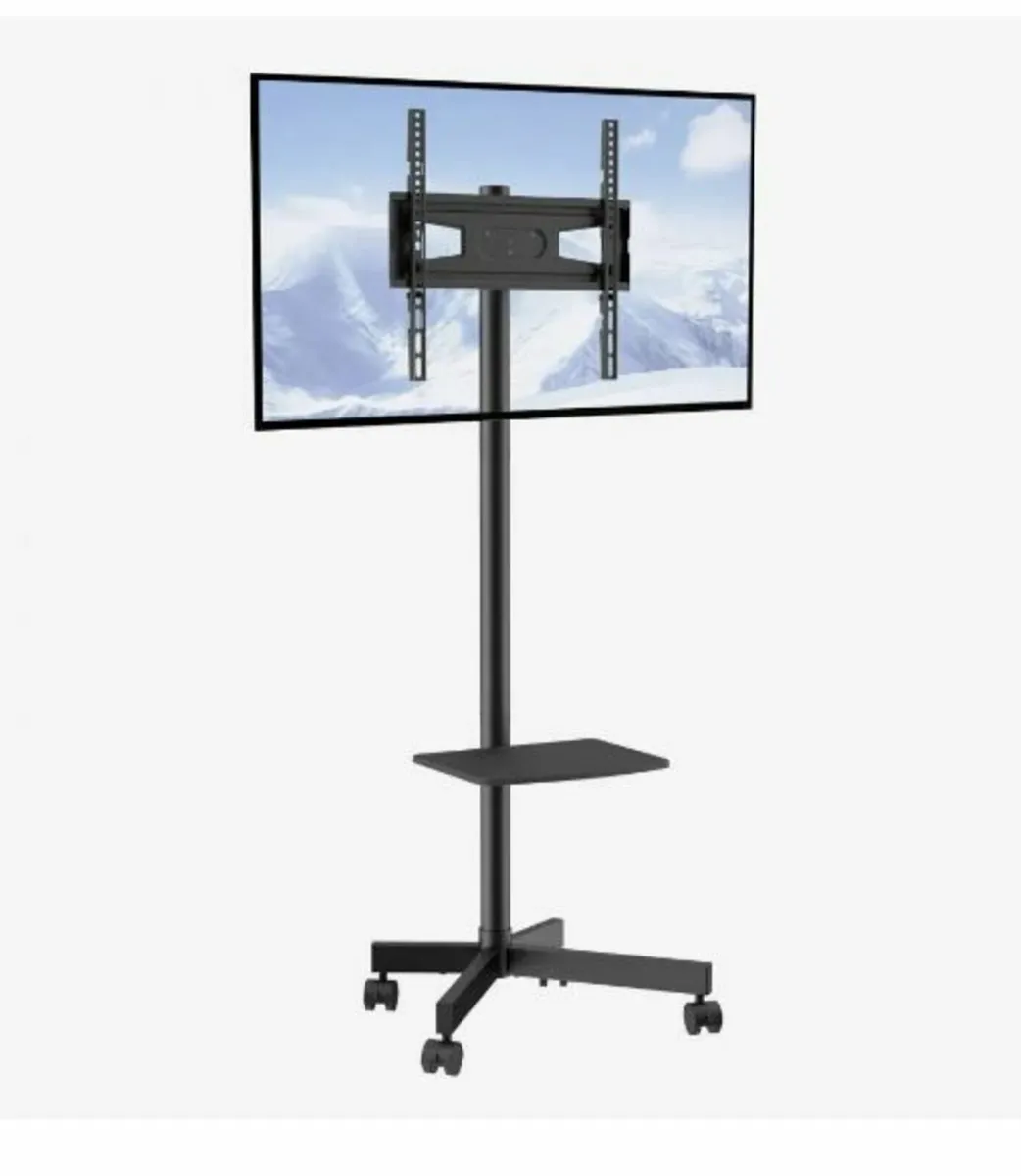 Mobile TV Stand, Mobile TV Cart for 23 to 60 inch - Image 1