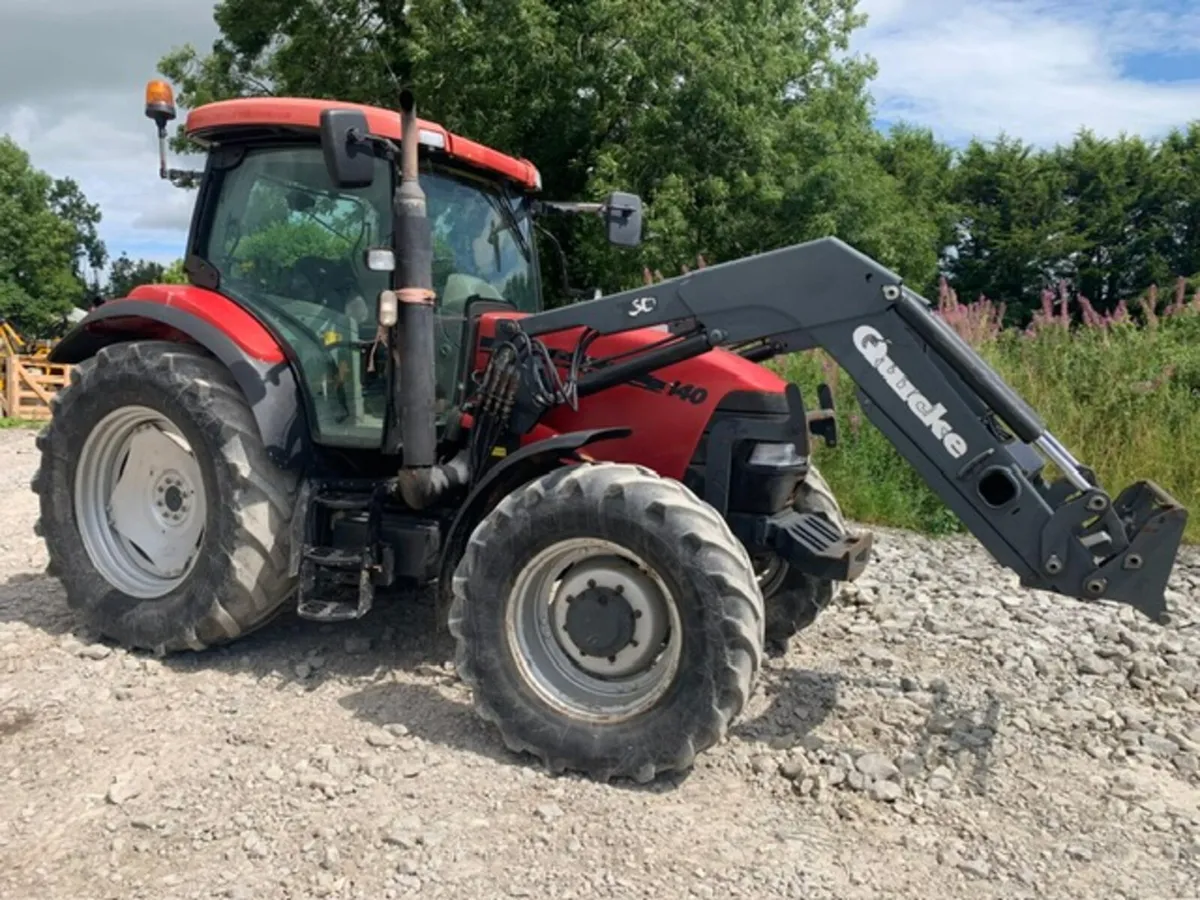 CASE IH MAXXUM 140 C/W QUICKE LOADER - Image 1