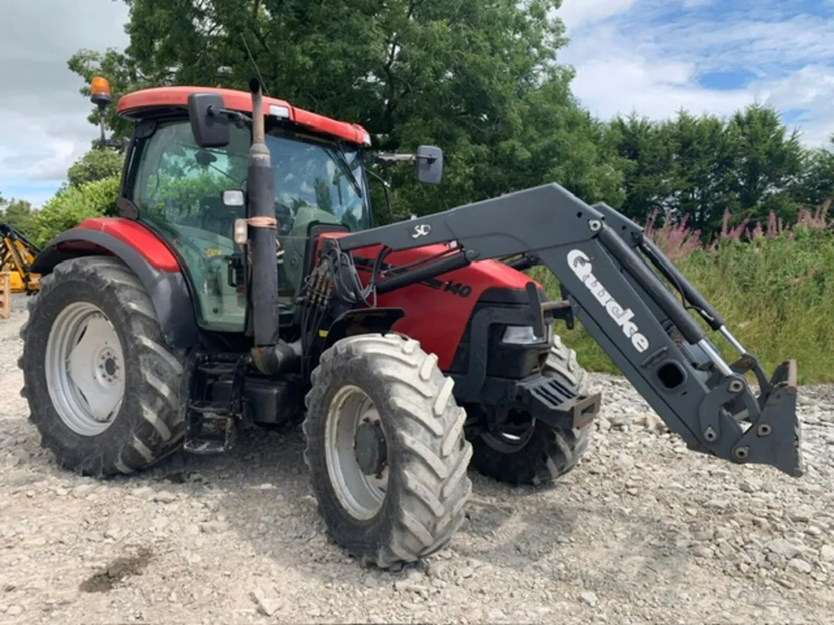 CASE IH MAXXUM 140 C/W QUICKE LOADER - Image 3