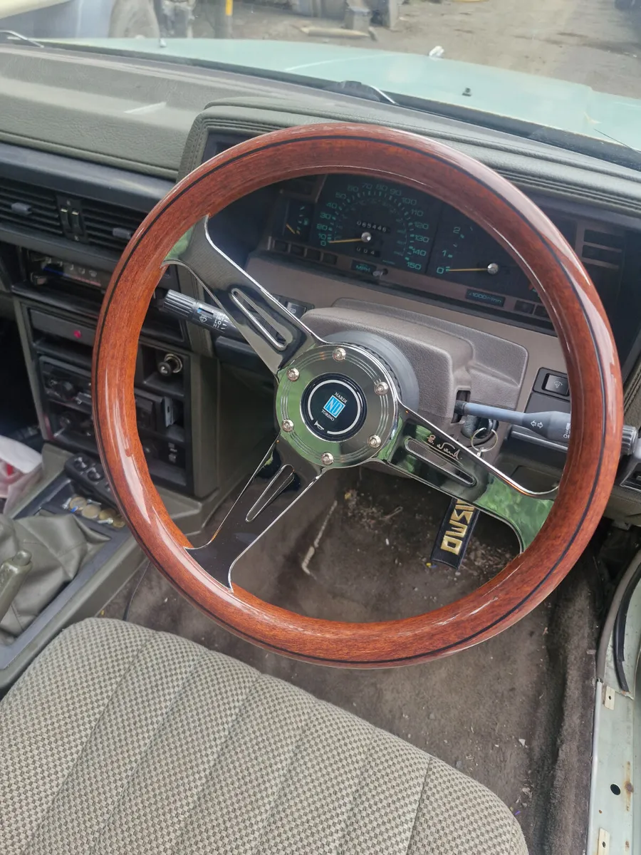 Timber affect steering wheel - Image 1