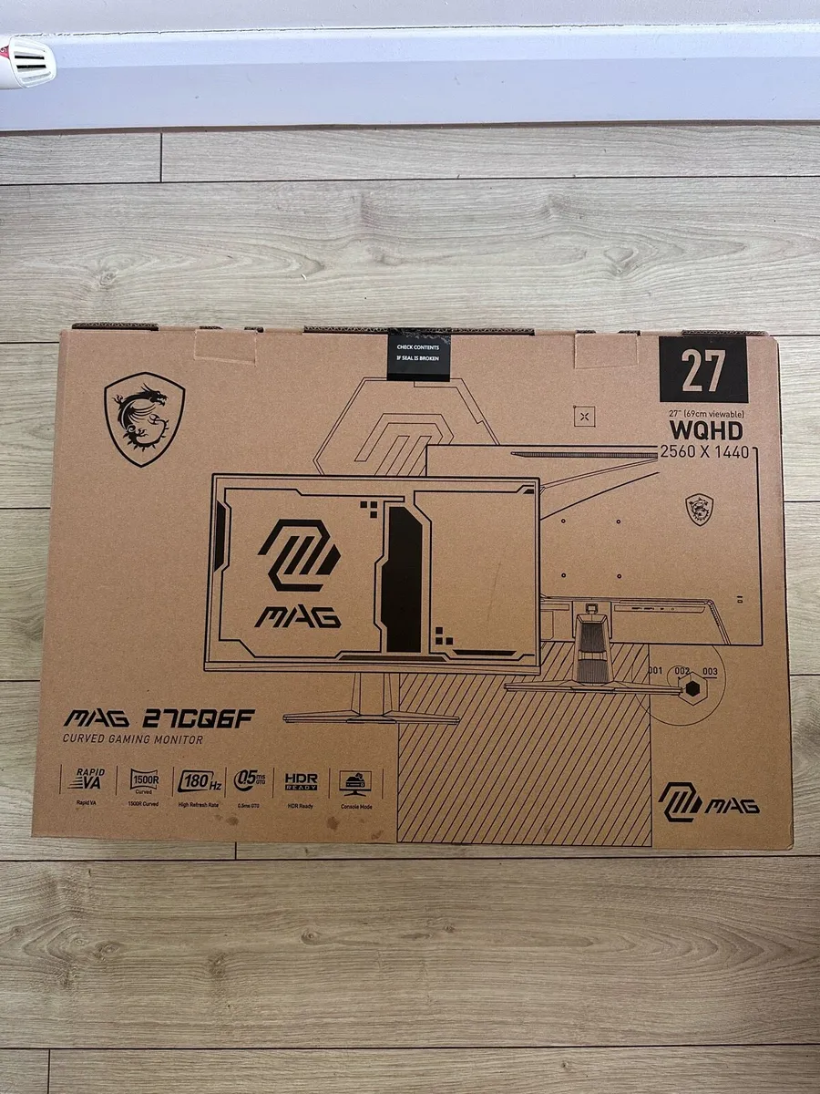 MSI MAG 27CQ6F Curved Gaming Monitor – Like New - Image 2