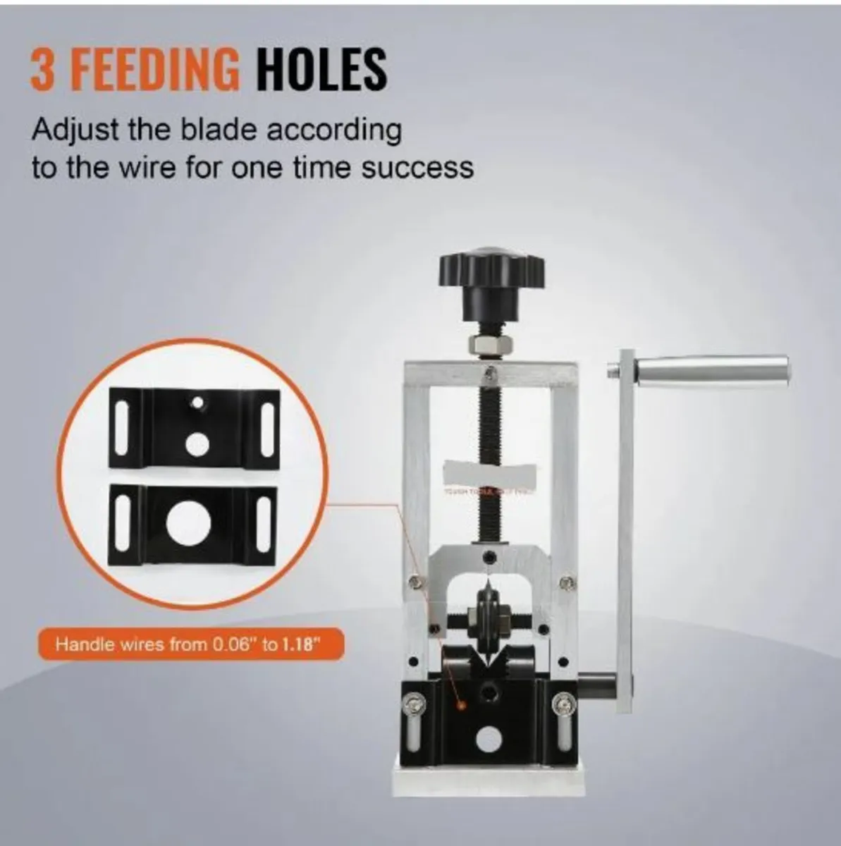Manual Wire Stripping Machine, 1.5 mm-30 mm - Image 2