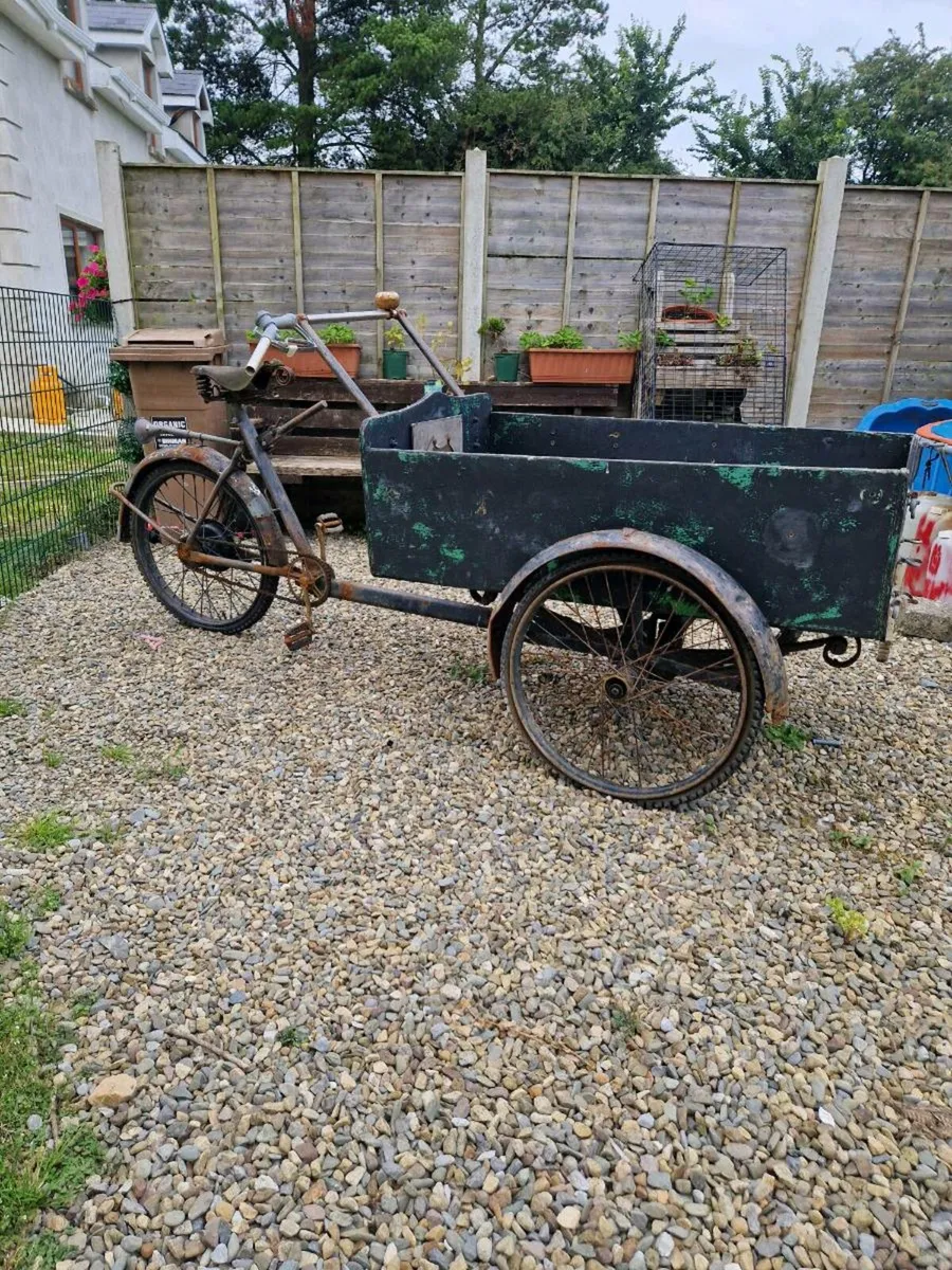 Vintage Cargo Bike - Image 1