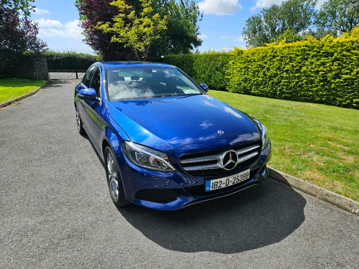 Stunning Blue 2018 Mercedes-Benz C350 E Sport. - Image 2