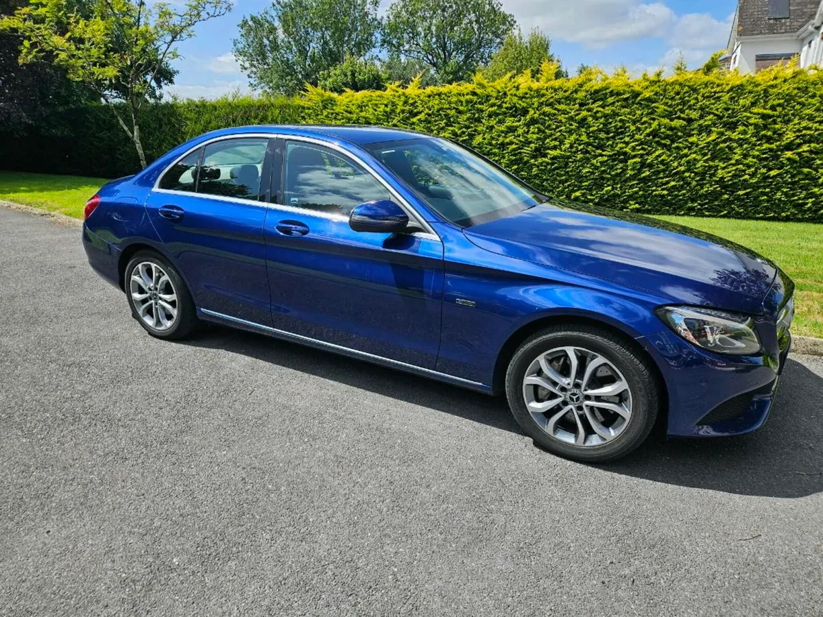 Stunning Blue 2018 Mercedes-Benz C350 E Sport. - Image 3