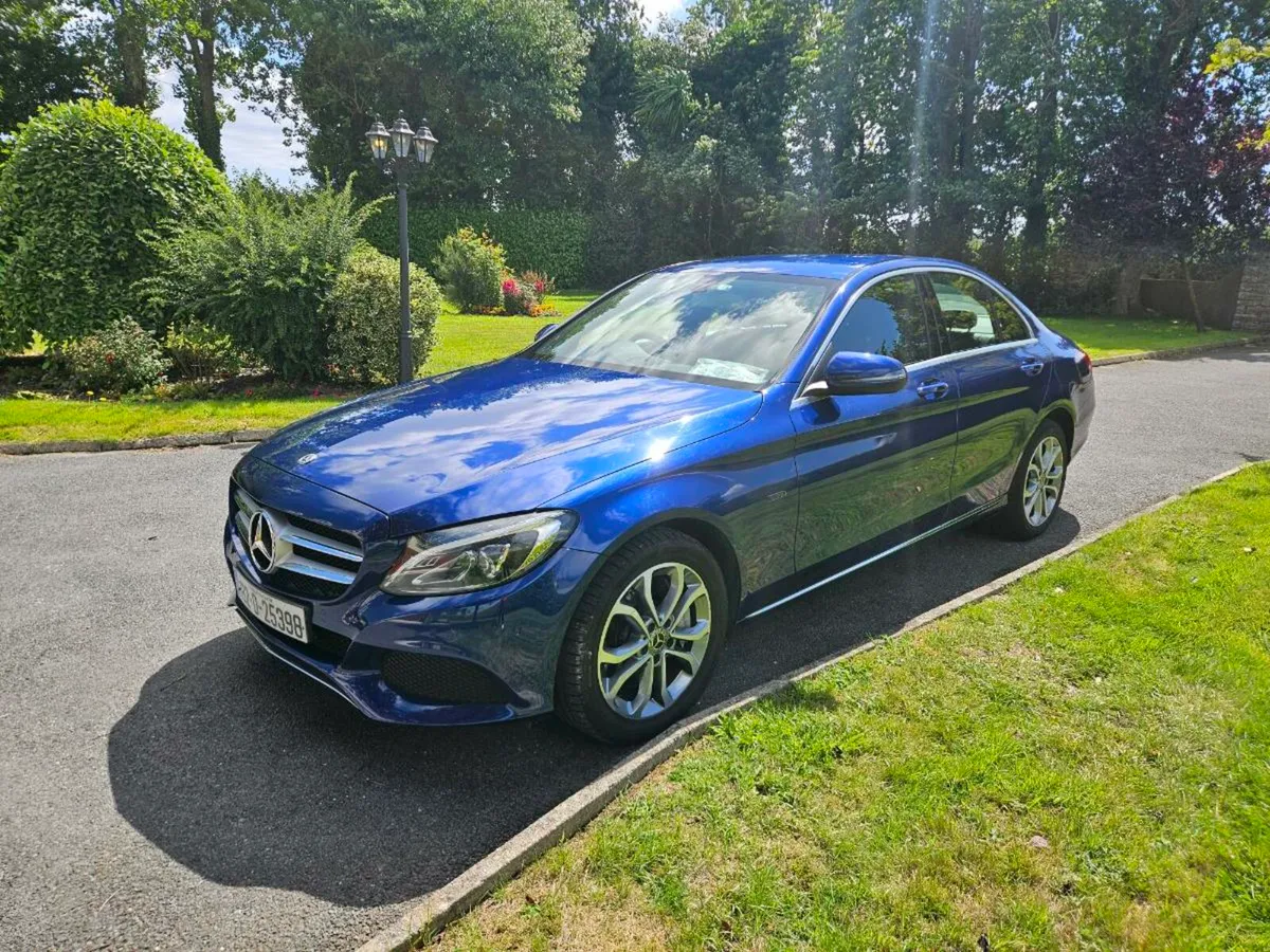 Stunning Blue 2018 Mercedes-Benz C350 E Sport. - Image 1