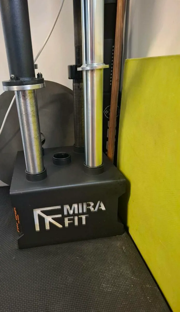 Mirafit 5 Olympic Bar holder Floor Stand - Image 2