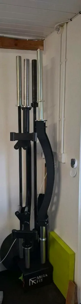 Mirafit 5 Olympic Bar holder Floor Stand - Image 1