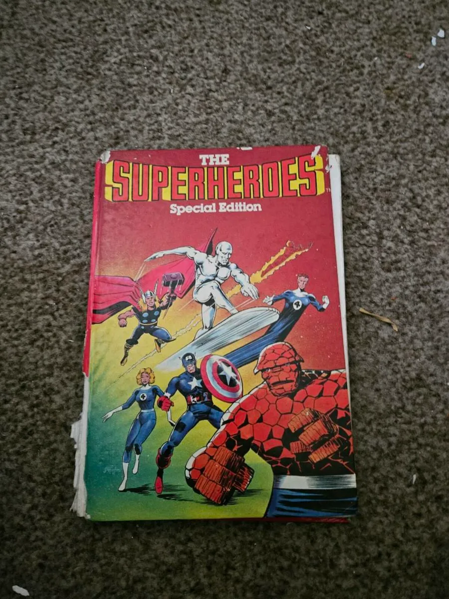 Vintage Retro Superheroes Annual - Image 1