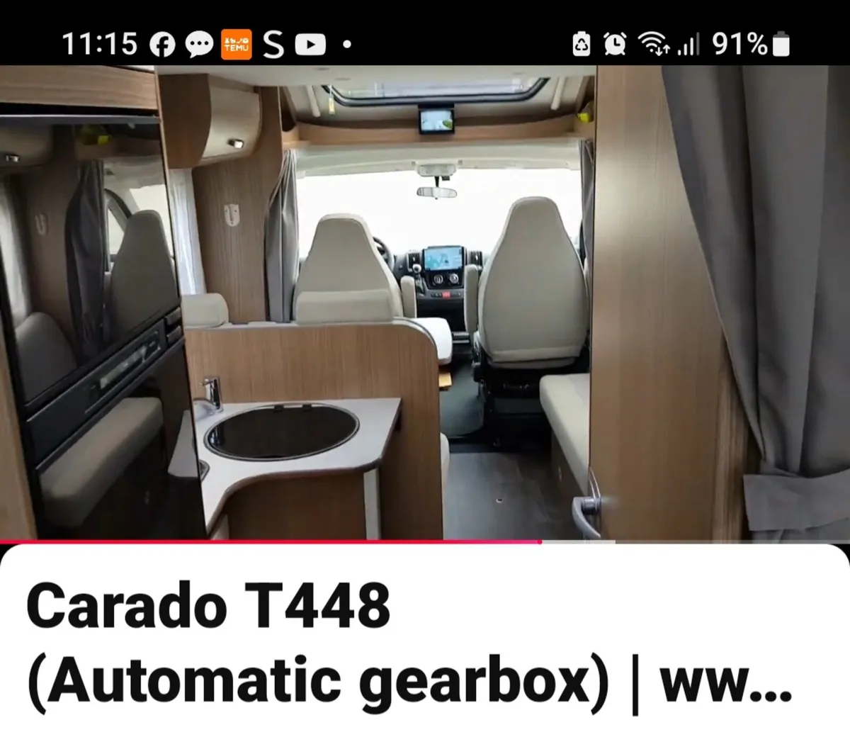 Motorhome Carado 191 Righthand automatic - Image 2