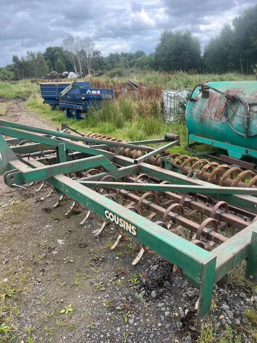 Cousins 4m spring tine cultivator - Image 1