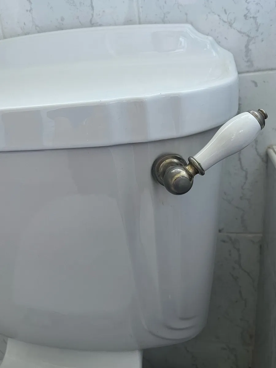 Like New Toilet, Washbasin Set - Image 4