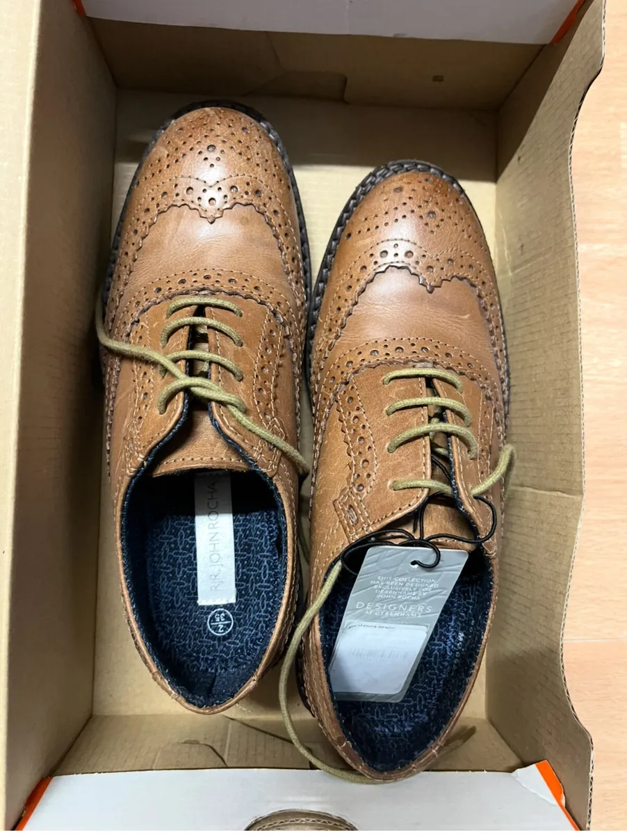 Used John Rocha Boys Shoes Perfect Condition - Image 1