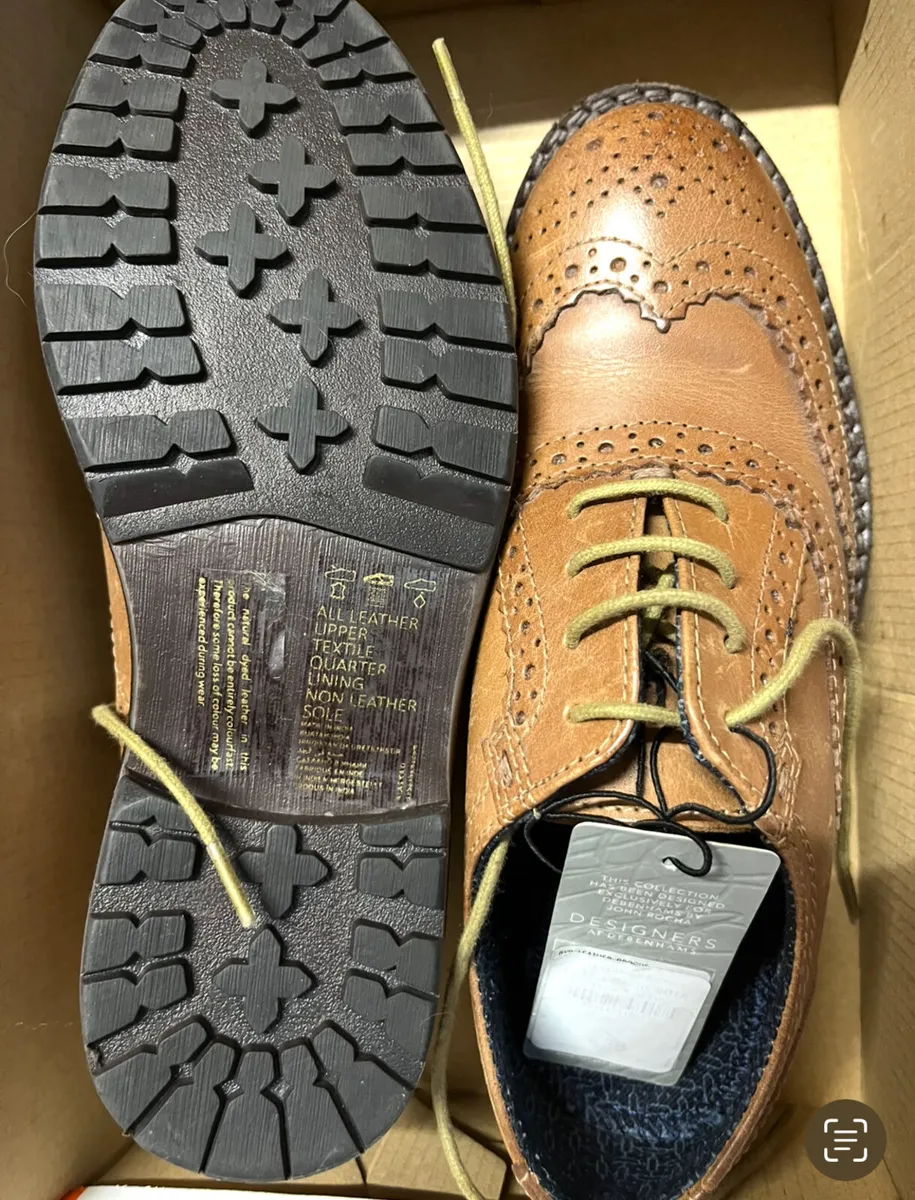 Used John Rocha Boys Shoes Perfect Condition - Image 2