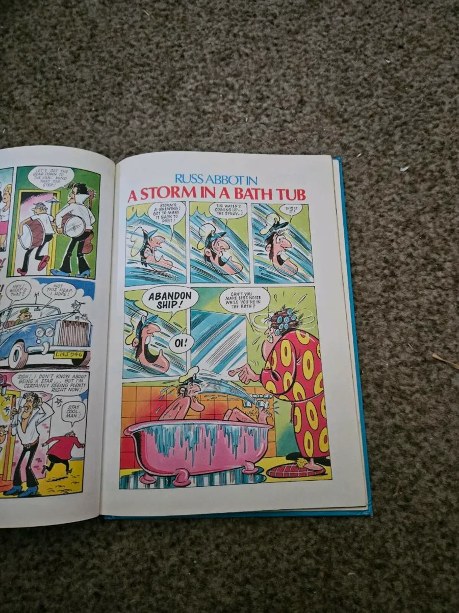 Vintage Retro Russ Abbot Annual - Image 3