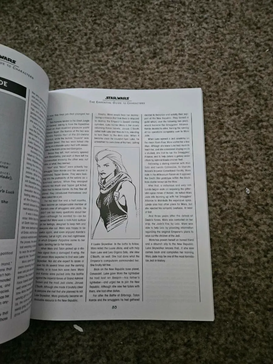 Star Wars Book The Essential Guide to Characters - Image 2
