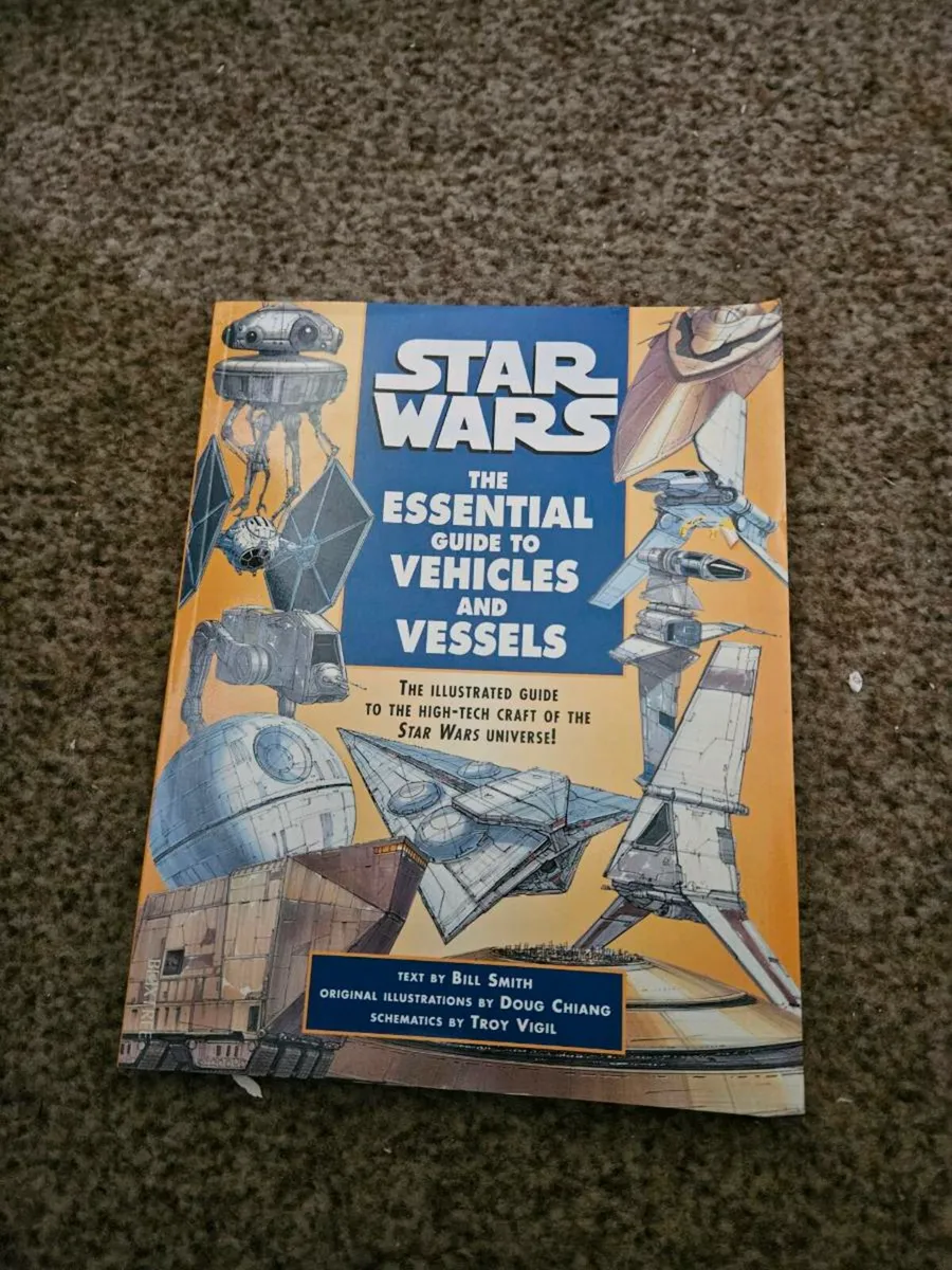 Star Wars Book The Essential Guide to Vehicles - Image 1