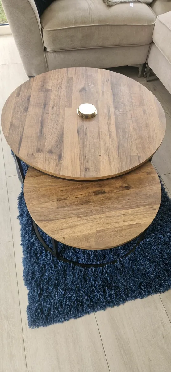 Set of Round Coffee Tables - Image 2