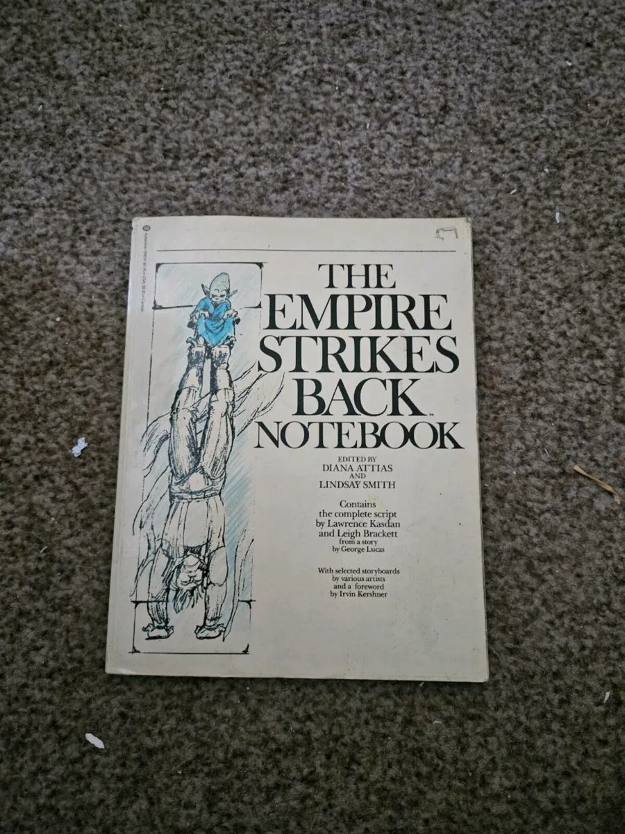 Star Wars Book The Empire Strikes Back Notebook - Image 1
