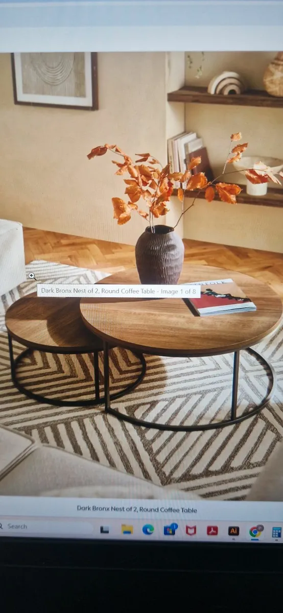 Set of Round Coffee Tables - Image 1