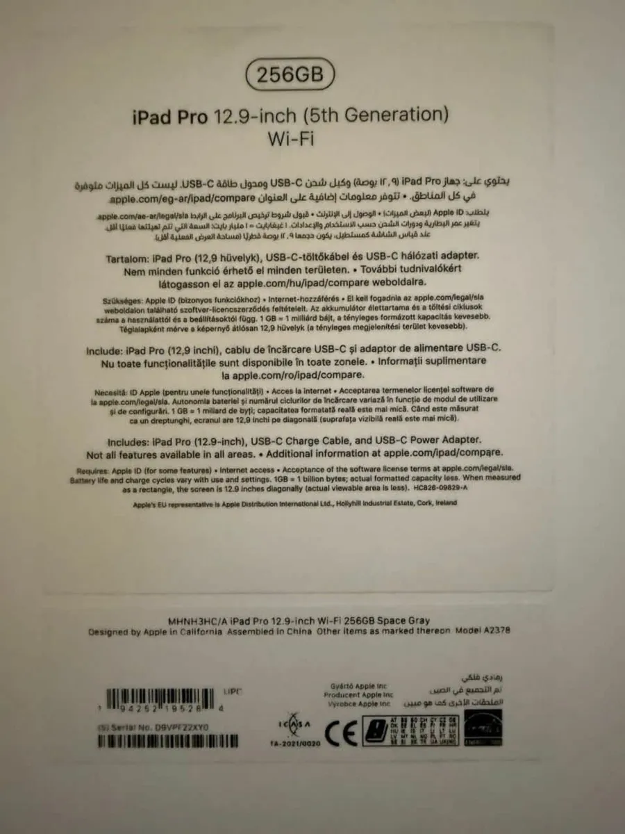 Apple iPad Pro 5. Gen 256GB, Wi-Fi + 5G - Image 4
