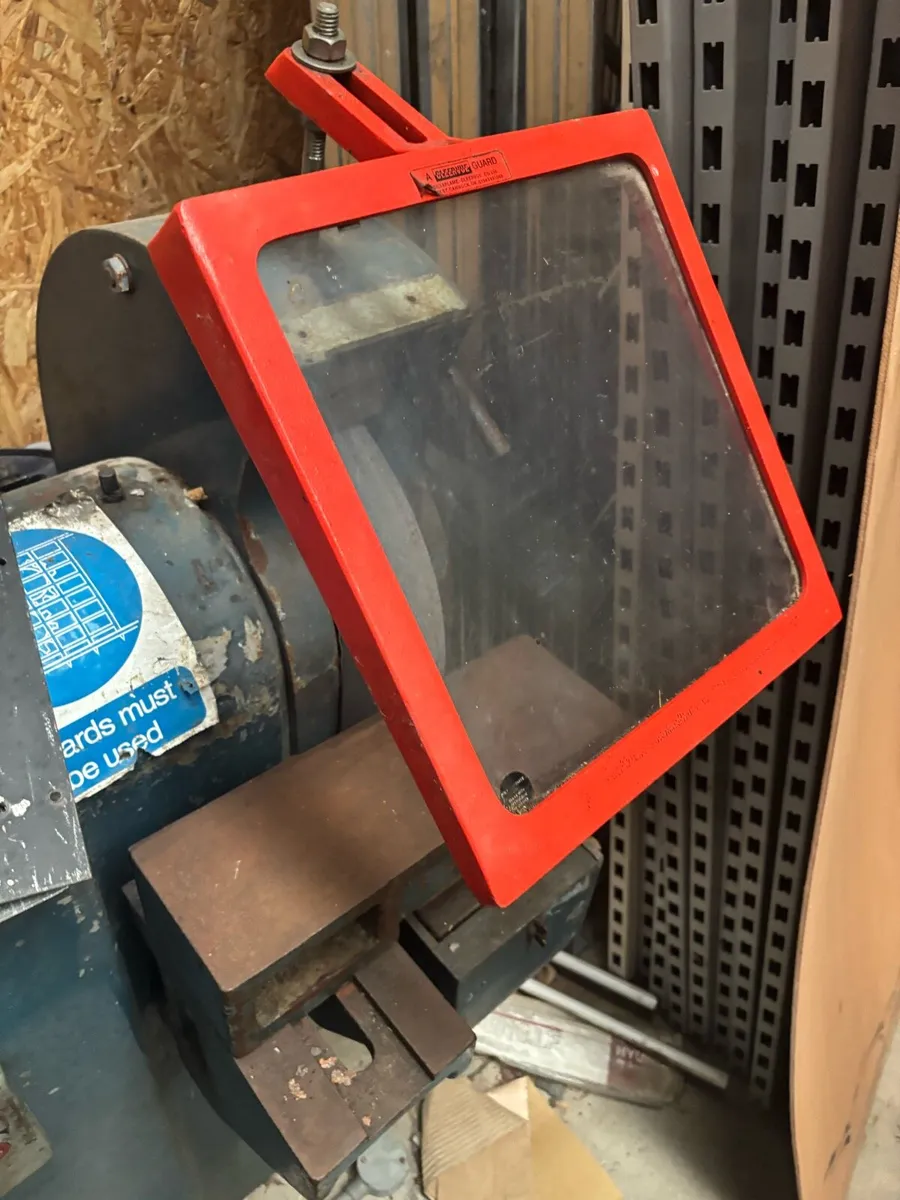 Industrial Twin wheel (14”)free standing grinder - Image 3