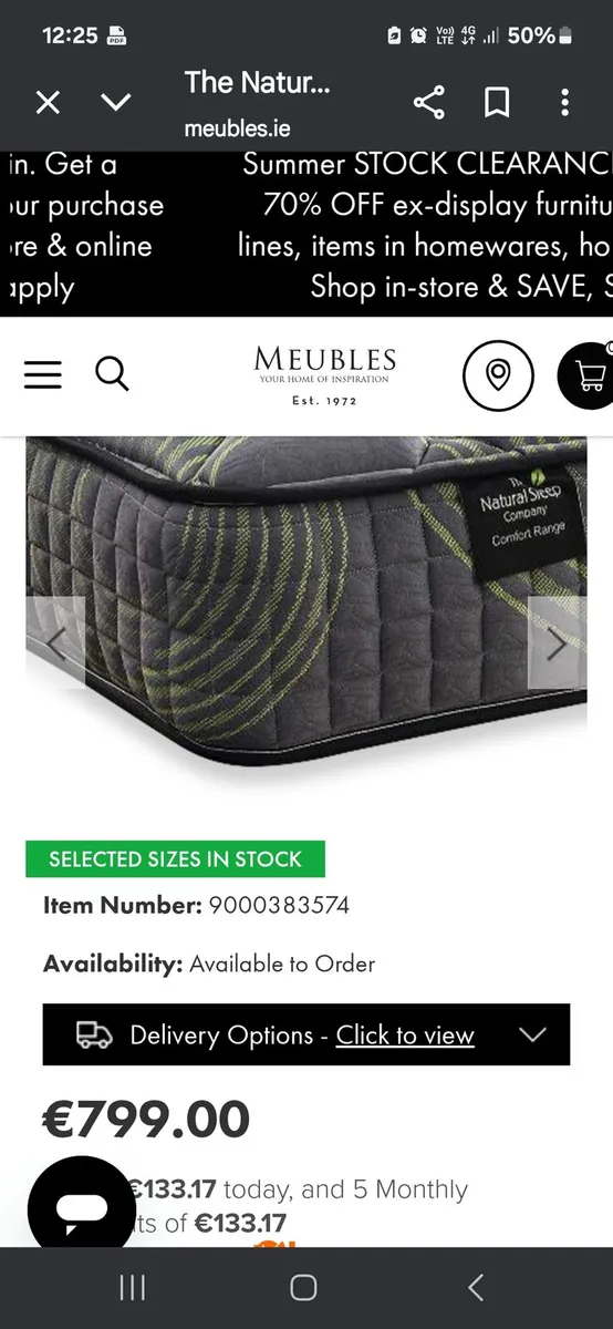 4 Ft Mattress - Image 4