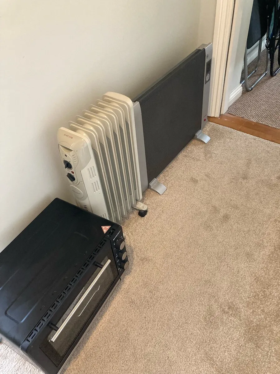 Counter top oven/grill& 2 heaters - Image 1