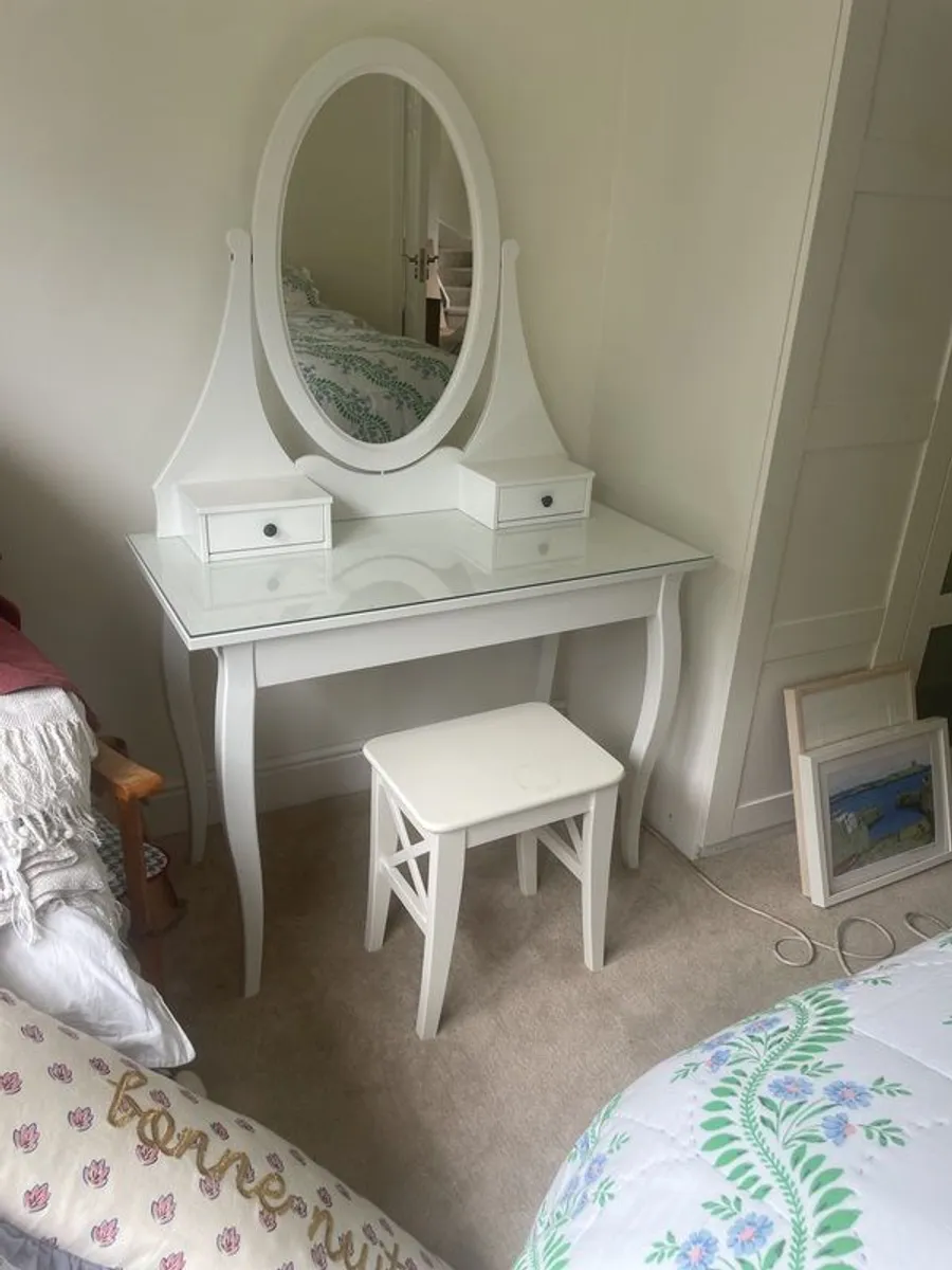 dressing table with stool - Image 3