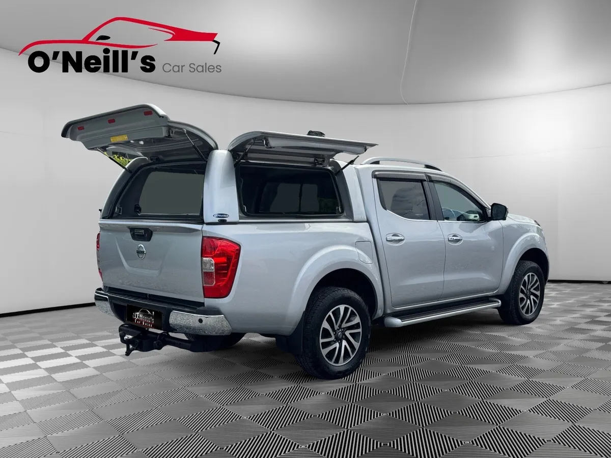 Nissan Navara 2018 TEKNA AUTO SUNROOF & CANOPY - Image 3