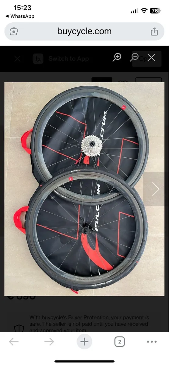 Fulcrum  Wind 40C - 700x25 - Image 1