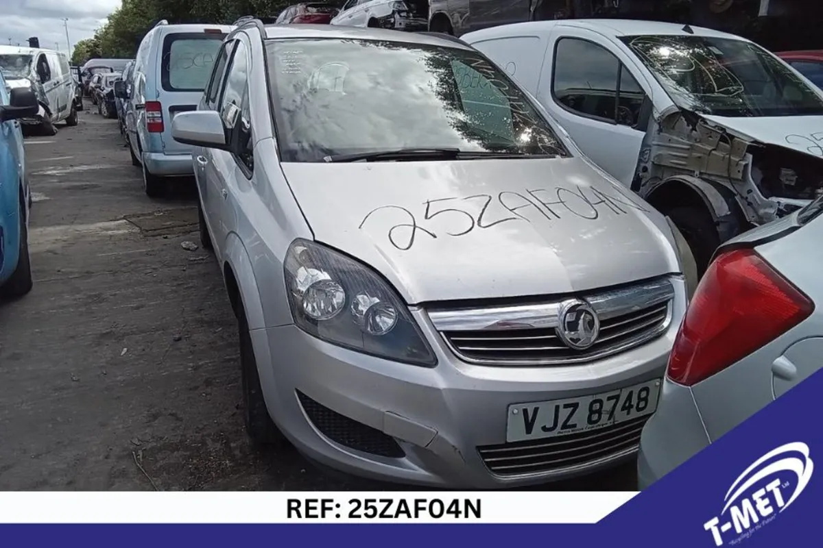 2014 VAUXHALL ZAFIRA BREAKING FOR PARTS - Image 1