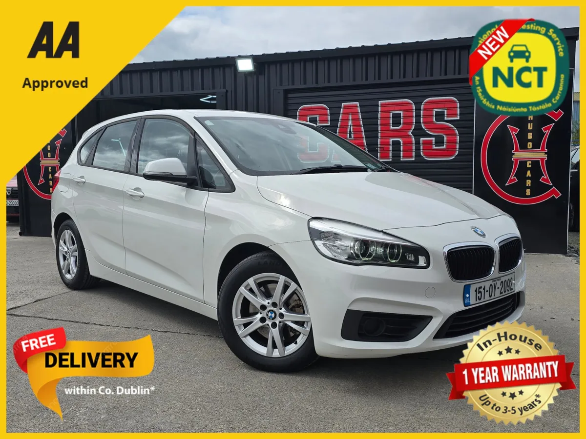 2015 BMW 218 Automatic/New NCT/1yr warranty - Image 1