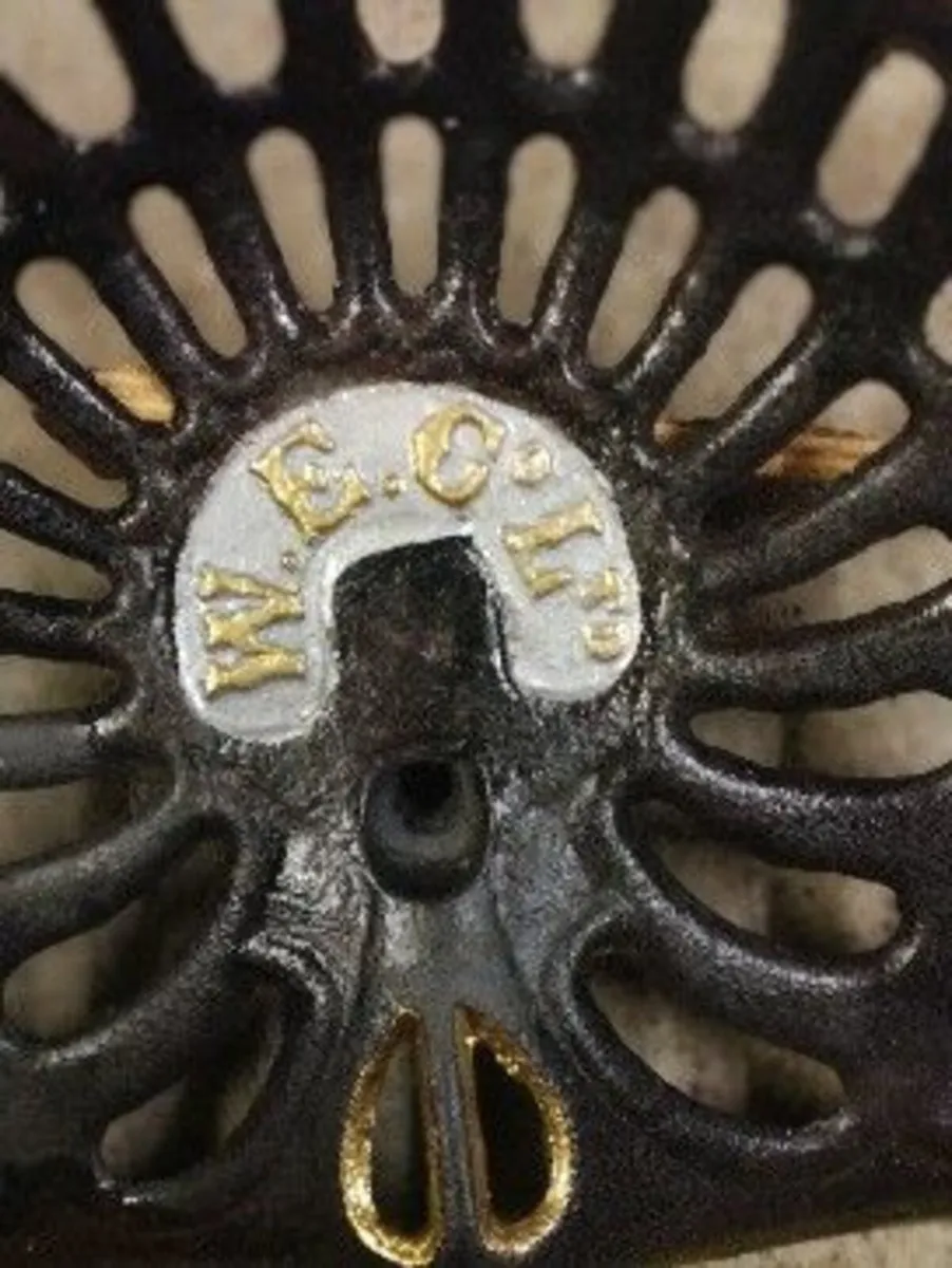 Antique cast seat by W.E.& Co Ltd - Image 2