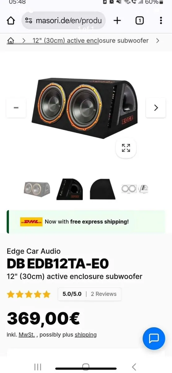 Edge Subwoofer