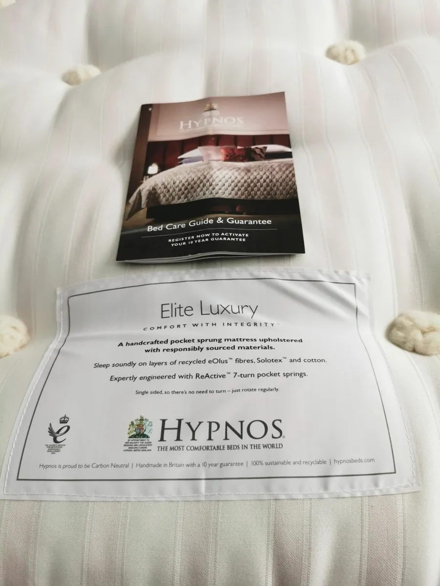 Hypnos Elite Luxury Double Mattress - Image 2