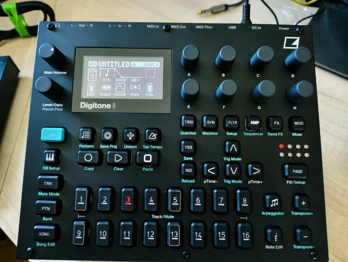 Elektron Digitone II Digital Synthesiser - Image 1