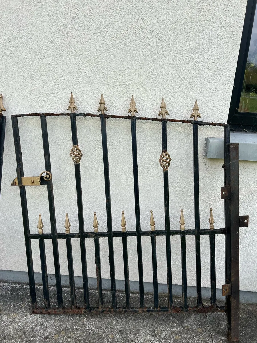 Wrought iron ornate gates - Image 2