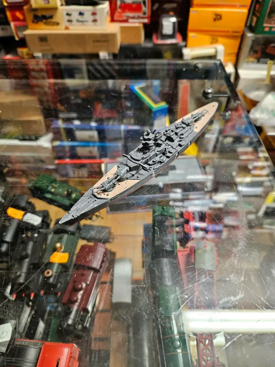 Corgi Minic German Battle Ship Bismarck - Image 1