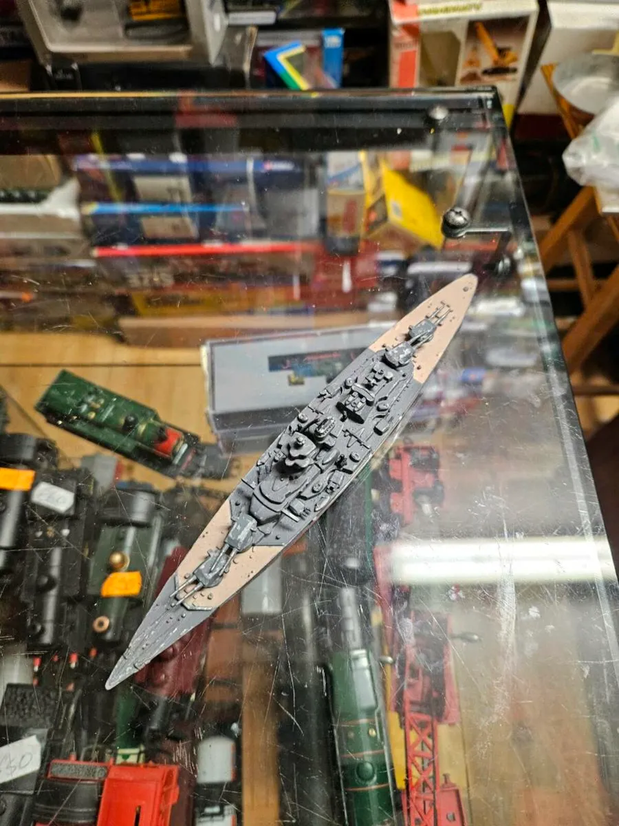 Corgi Minic German Battle Ship Bismarck - Image 2