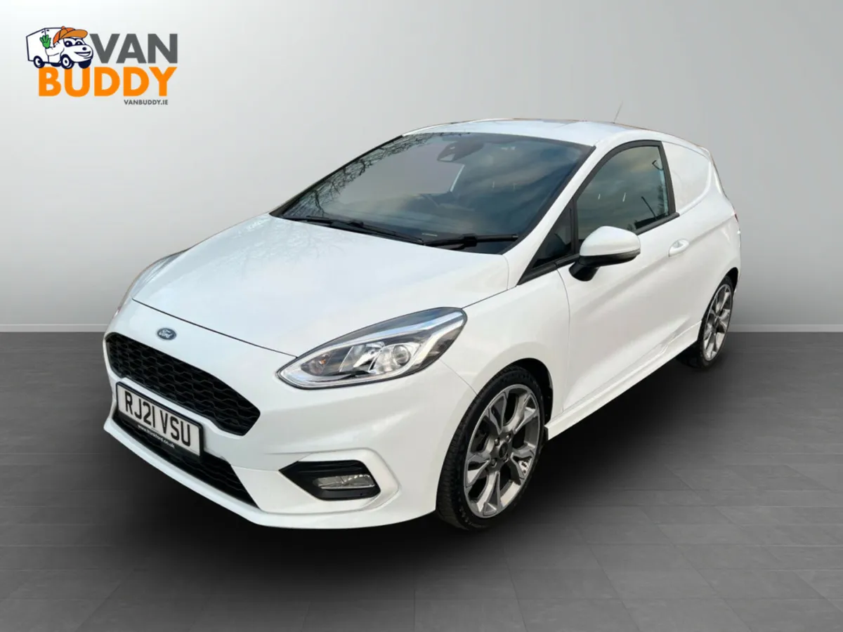 Ford Fiesta Van 1.0T EcoBoost MHEV Sport Euro 6 (s - Image 1