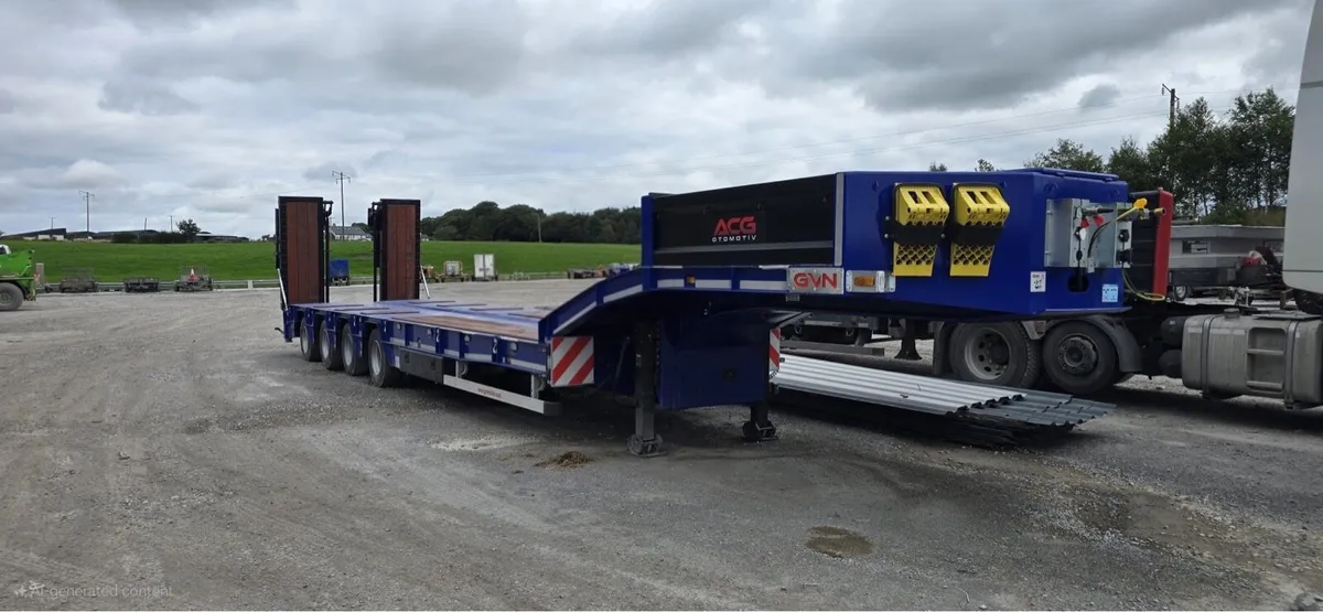 2025 GVN 4axel Lowloader rear steer - Image 1