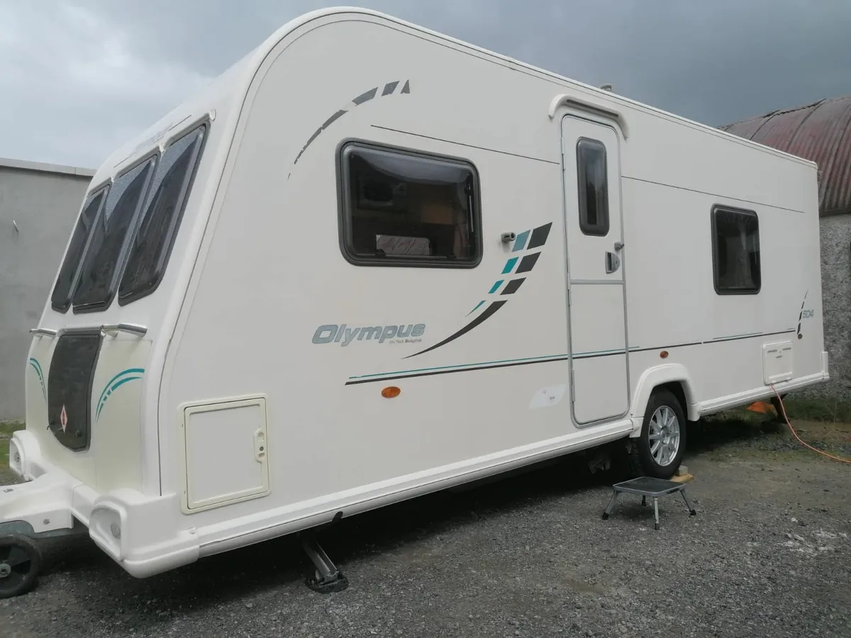2011 Bailey Olmypus fixed bed 4/5 birth caravan in - Image 2