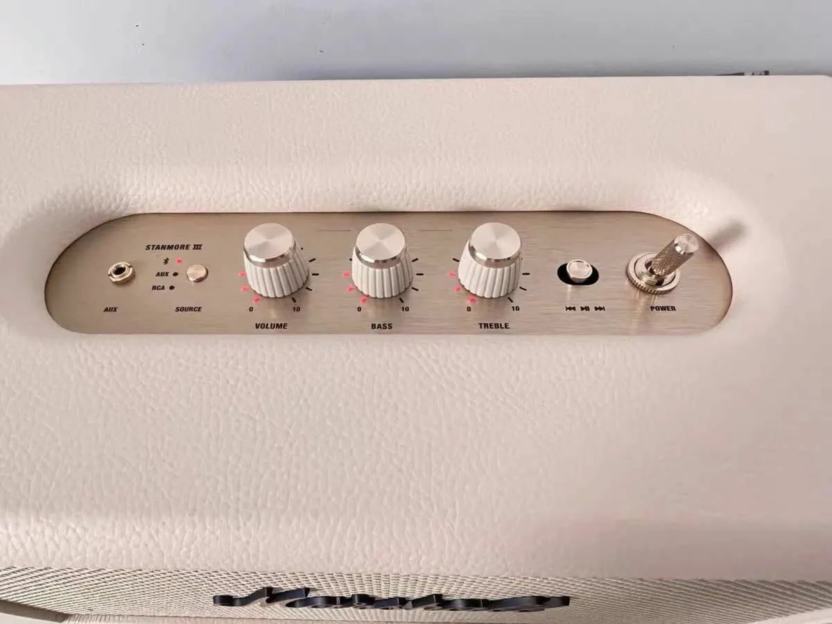 Marshall Stanmore III Home Speaker - Cream - Image 3