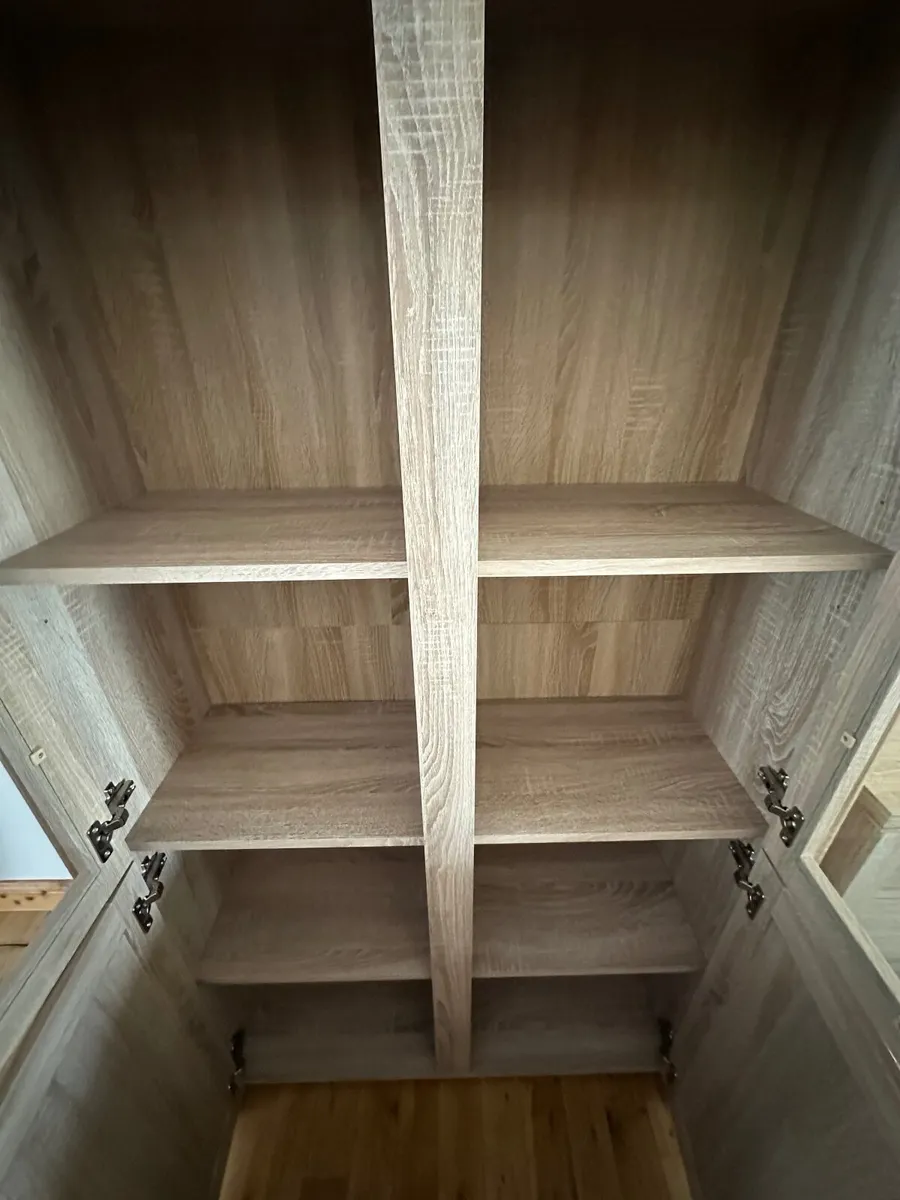 Set of 3 oak furniture - Image 2