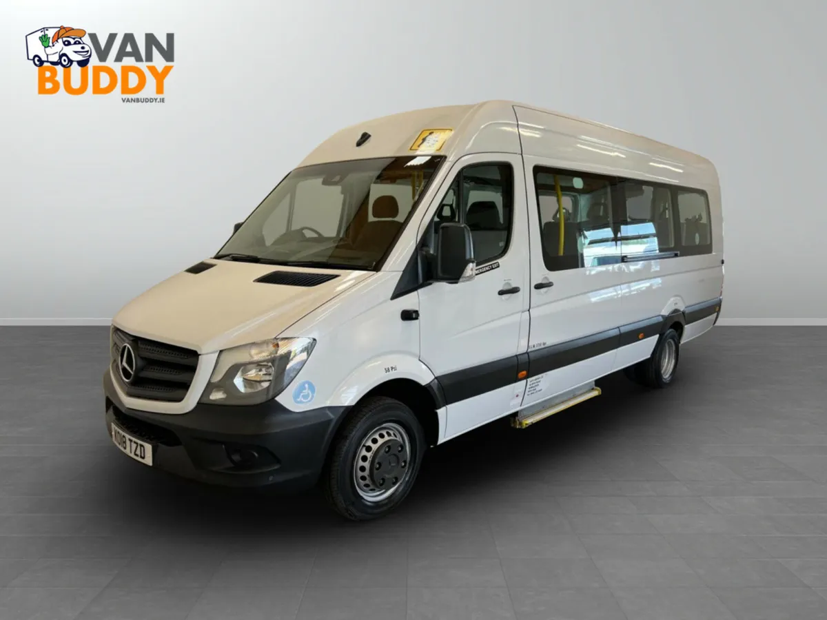 Mercedes-Benz Sprinter 514 AUTO 11 SEAT WHEELCHAIR - Image 1