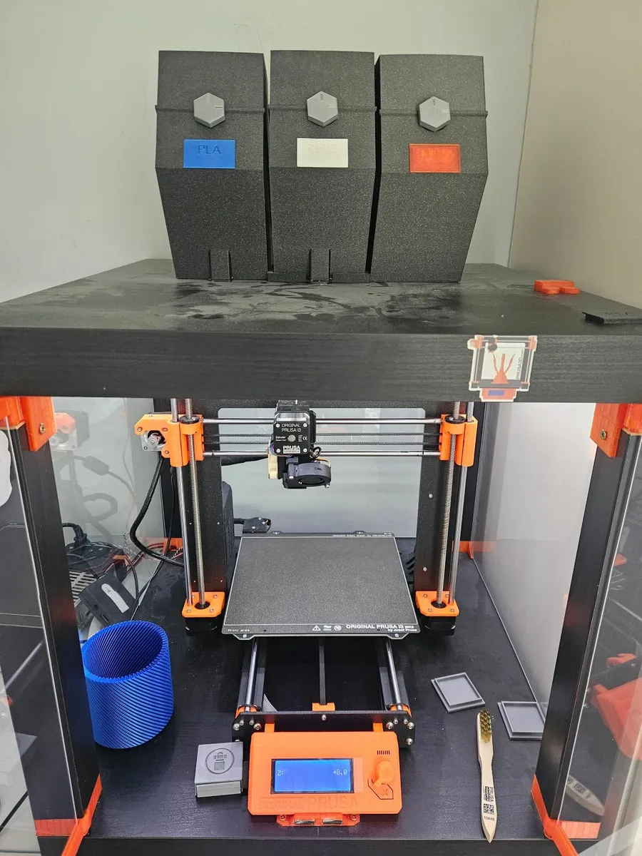 3D Printer Prusa MK3s+ with Enclosure and extras - Image 2