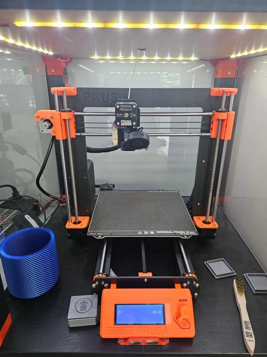 3D Printer Prusa MK3s+ with Enclosure and extras - Image 3